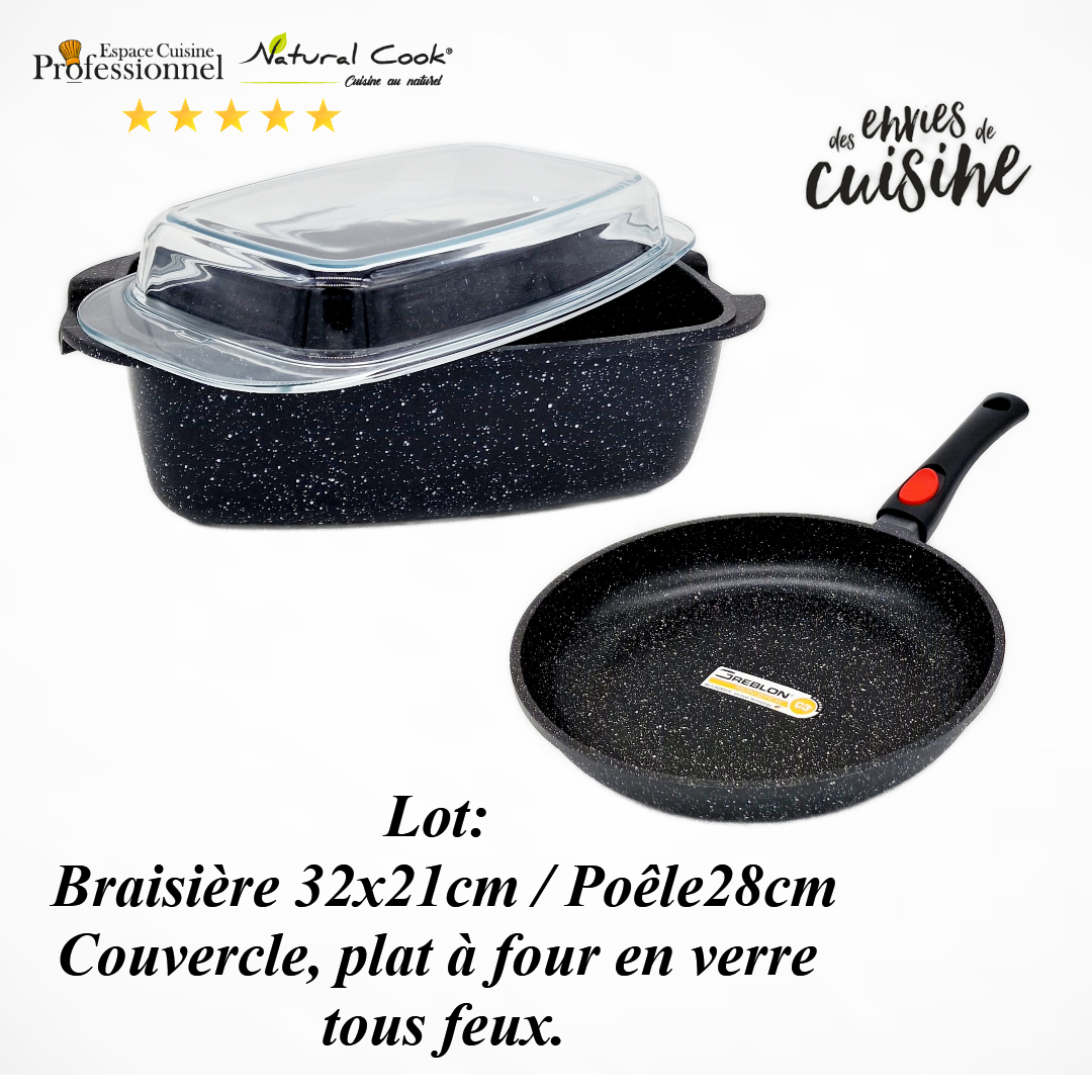 Cocotte Induction et Four – Gamme Cuisson Pierre Premium