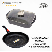 Cocotte Roadster 4 L- Poêle 28cm Espace Cuisine Professionnel