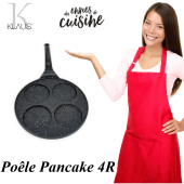 Poêle Pancake 4 R 10cm Klaus