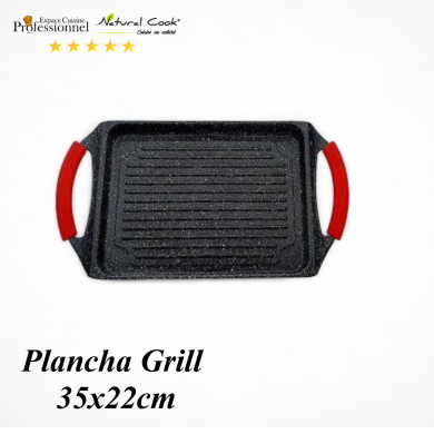 Plancha  Grill 35x22cm - Espace Cuisine Professionnel