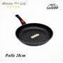 Plancha grill 48x28cm- Poêle 24cm Espace Cuisine Professionnel