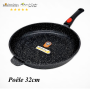 Plancha grill 48x28cm- Poêle 32cm Espace Cuisine Professionnel